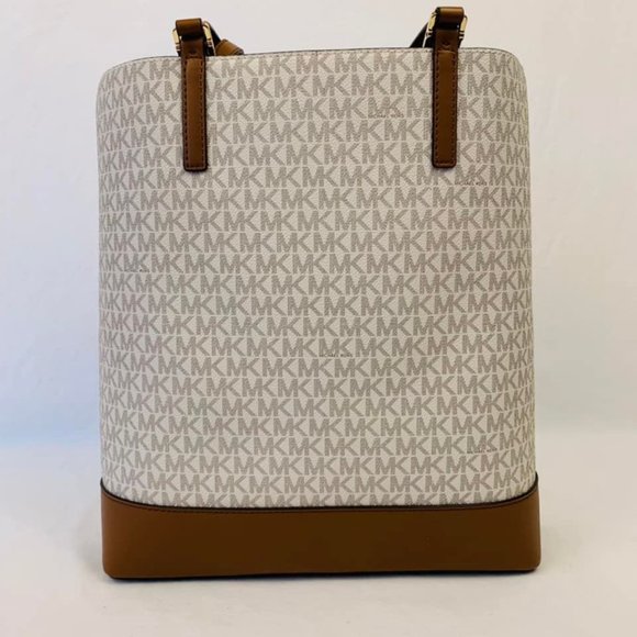 Michael Kors Kelli Large Two-Tone Logo Tote Bag - Picture 10 of 15